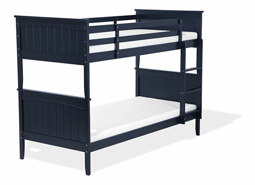 Krevet na kat 90 cm RADIN (s podnicom) (plava)