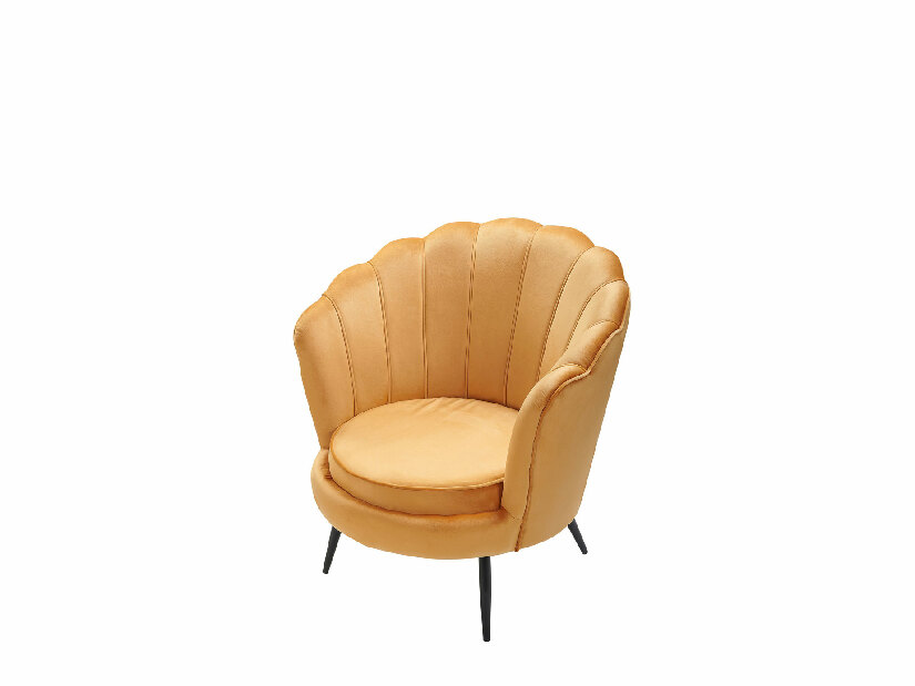 Fotelja LAVIKE (baršun) (žuta)
