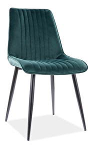 Blagovaonska stolica Kelly (zelena + crna)