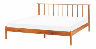 Bračni krevet 160 cm Barza (svijetlo drvo)