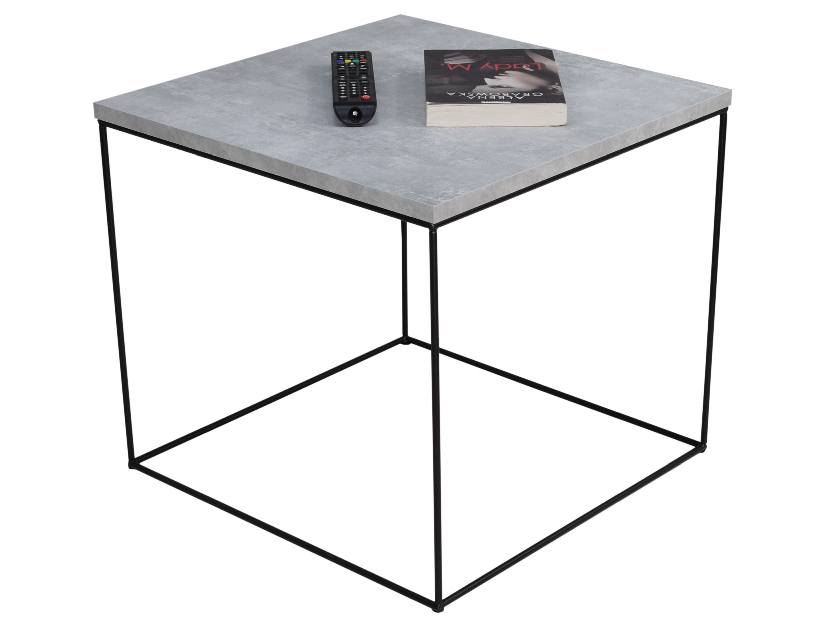 Stolić za kavu Elinas (crna + beton)
