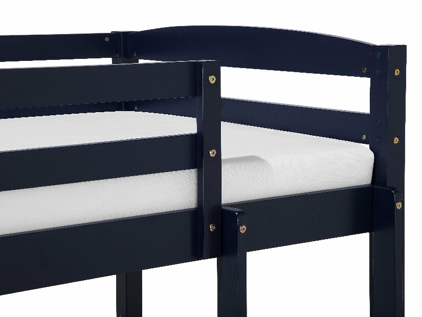 Krevet na kat 90 cm RESPOND (s podnicom) (plava)
