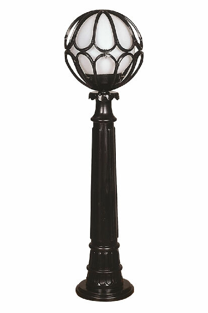 Vanjska podna svjetiljka Asif (crna + bijela)