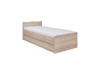 Jednostruki krevet 80 cm Cortez C 08 (hrast sonoma) ( s podnicom)
