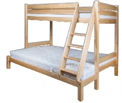 Krevet na kat 90 i 140 cm LK 155 (masiv)  