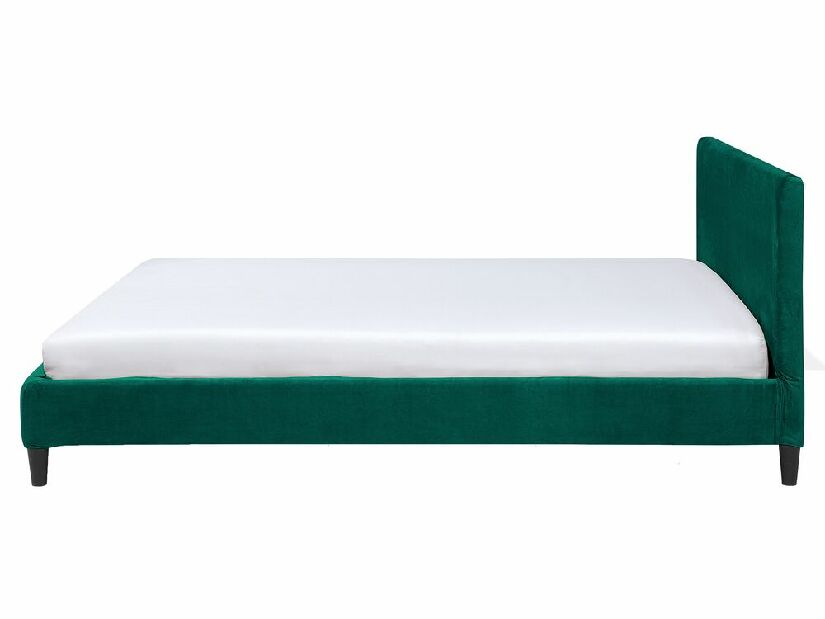 Bračni krevet 160 cm FUTTI (s podnicom) (zelena)