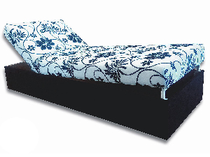 Jednostruki krevet (kauč) 80 cm Darcy (crna 39 + Stela)