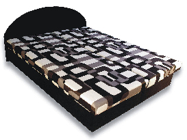 Bračni krevet 160 cm Elvina (s madracima s oprugama)  