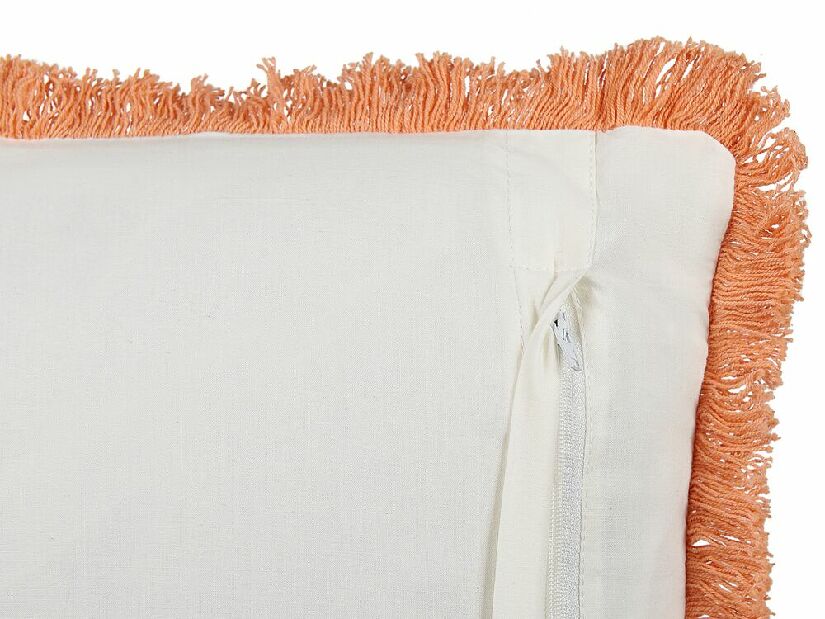 Set 2 ukrasna jastuka 45 x 45 cm Satin (bijela)