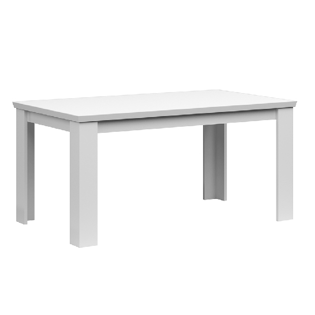Blagovaonski stol Aryness (bijela ) (za 6 do 8 osoba)