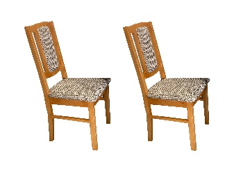 Set 2 kom. blagovaonskih stolica Duti (joha + cappucino) *rasprodaja