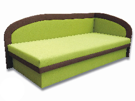 Jednostruki krevet (kauč) 80 cm Melvin (Devon 001 zelena + Devon 009 smeđa) (D)