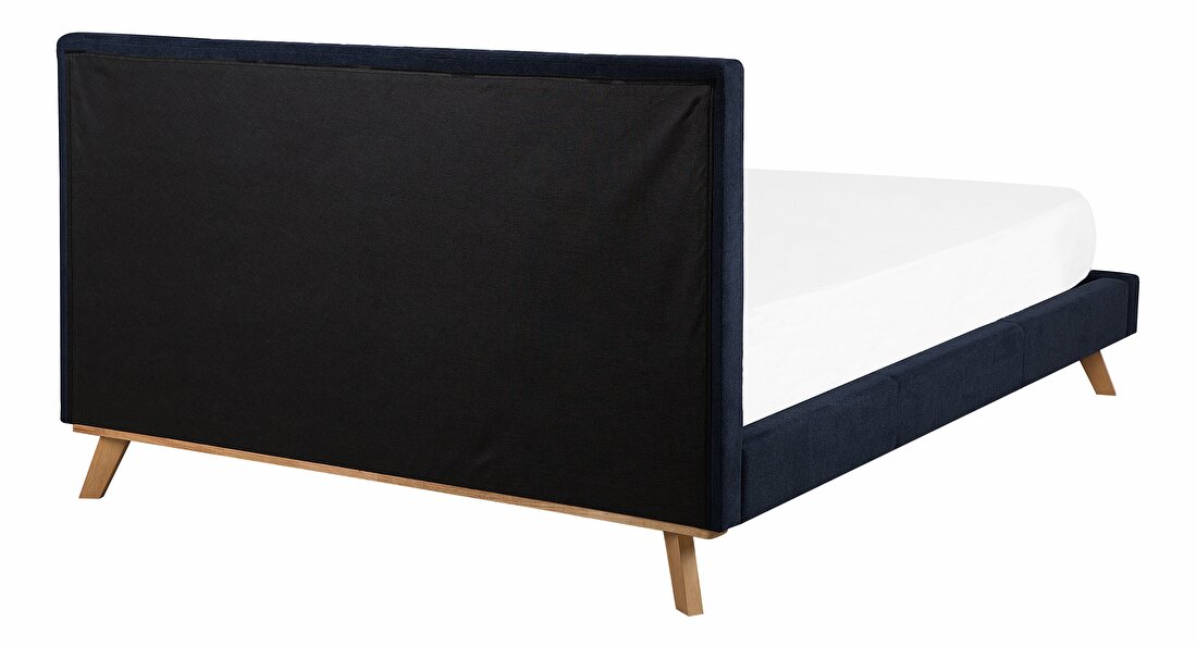 Bračni krevet 160 cm TALLE (s podnicom) (plava)