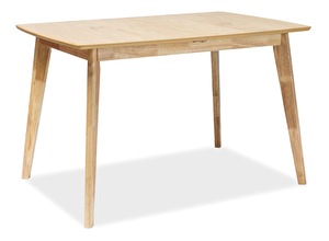 Blagovaonski stol na razvlačenje 120-160 cm Belkis (hrast + hrast) (za 4 do 6 osoba)