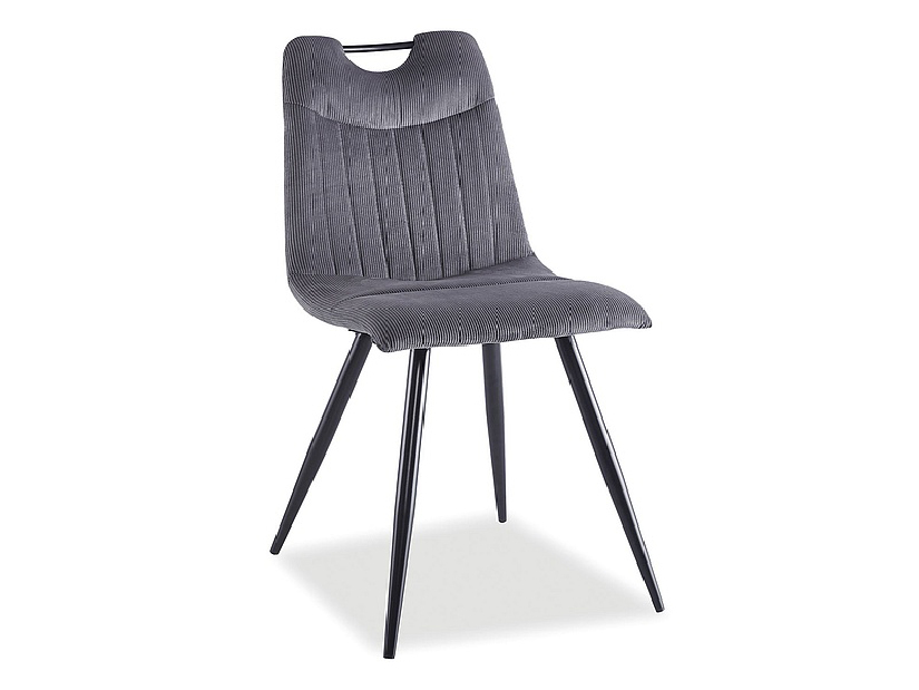 Blagovaonska stolica Orifel (siva + crna)