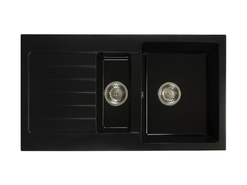 Kuhinjski sudoper Altava (crna) (bez otvora za bateriju) (L)