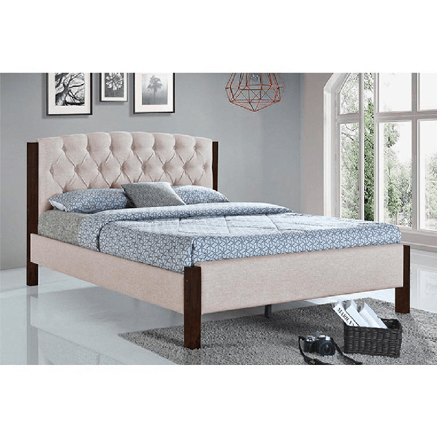 Bračni krevet 160 cm Elmas (S podnicom) 
