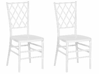 Set 2kom. blagovaonskih stolica CLARO (bijela)