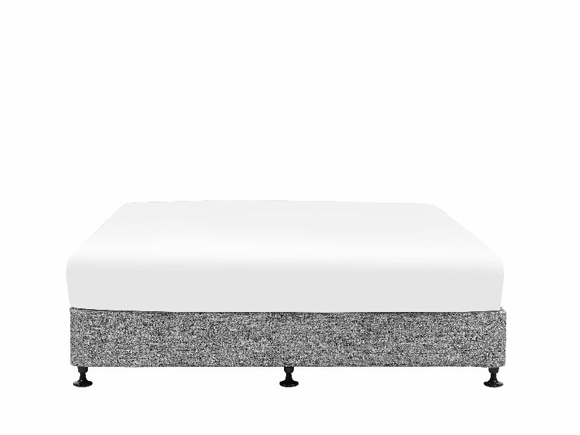 Bračni krevet 180 cm COLOGNE 2 (s podnicom i madracem) (siva)