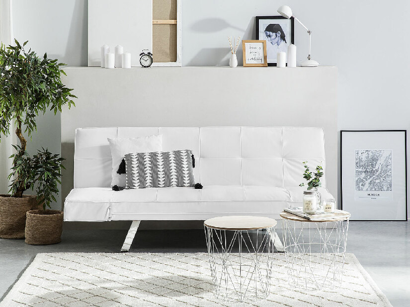 Sofa trosjed Brigg (bijela)