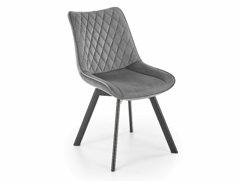 Blagovaonska stolica Kitka (crna + siva)