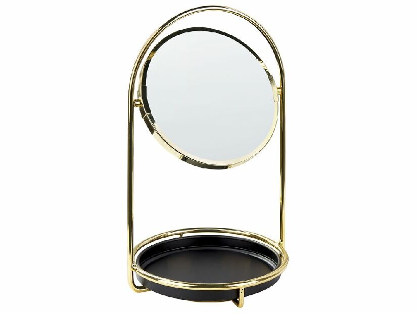 Kozmetičko ogledalo Indza (zlatna)