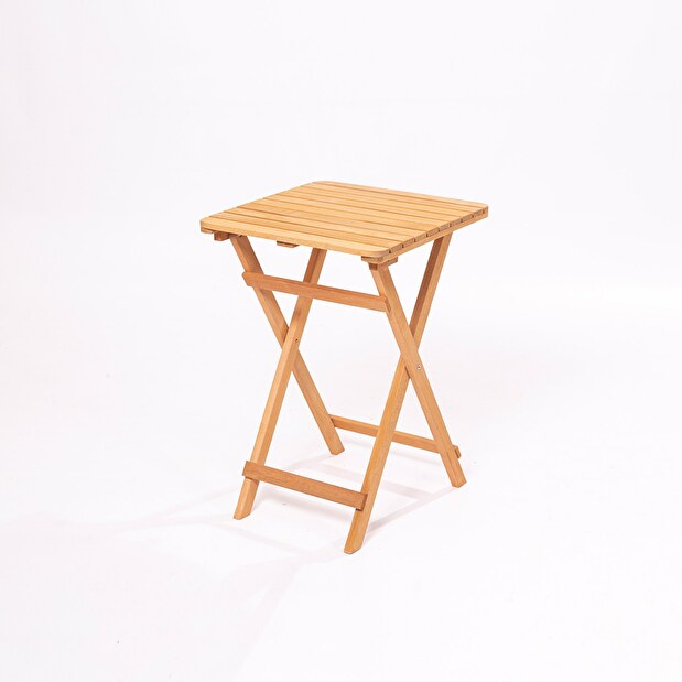 Vrtni set stol i stolice Magnus (prirodna + krem)