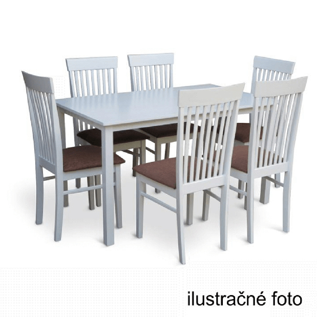 Blagovaonski stol 110 cm Astre (bijela) *outlet moguća oštećenja