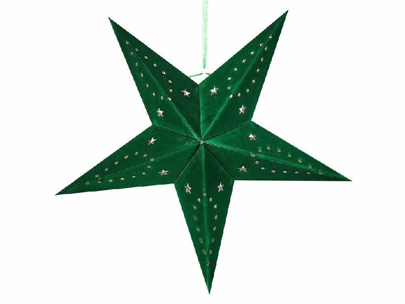 Set 2 viseće zvijezde 45 cm Monti (zelena)