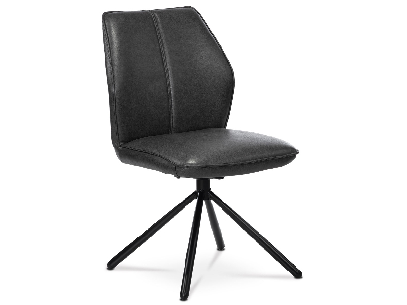 Blagovaonska stolica Herbia-397-GREY3 (tamno siva + crna)