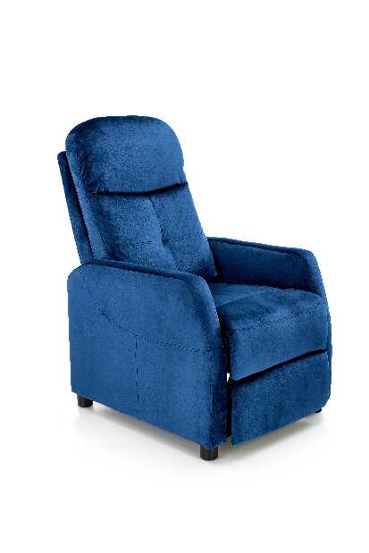 Fotelja za opuštanje Fallon (tamno plava)
