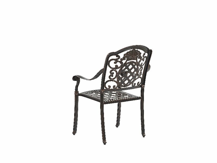 Set 4 kom. vrtnih stolica SALIO (plastika) (smeđa)