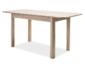 Blagovaonski stol na razvlačenje 105-140 cm Daniel (hrast sonoma + hrast sonoma) (za 4 do 6 osoba)