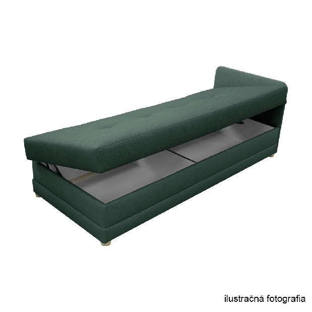 Jednostruki krevet (ležaj) 80 cm Rinok (siva) (s prostorom za odlaganje) *trgovina