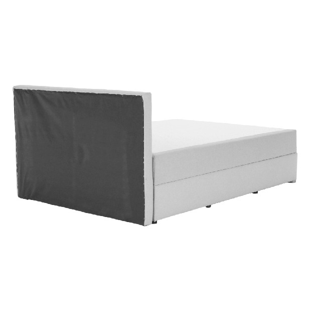 Jednostruki krevet Boxspring 120 cm Ferrati (siva + smeđa)