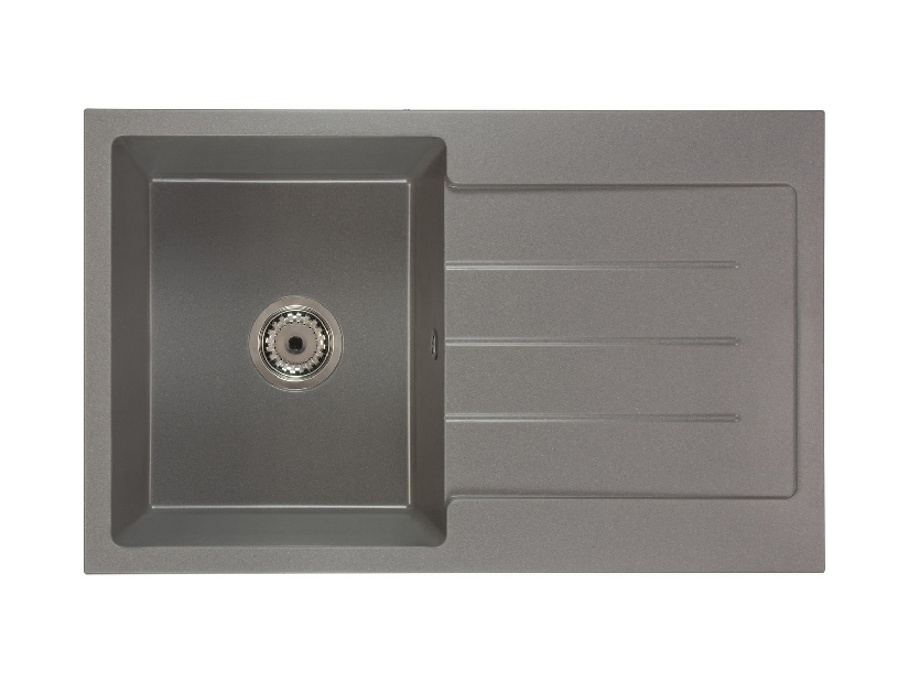 Kuhinjski sudoper Ruxom (siva) (sa 3 otvora za baterije) (D)