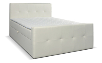 Bračni krevet Boxspring 200 cm Annira (bijela )