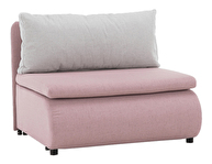 Fotelja Kotu New (ružičasta + svjetlosiva)  