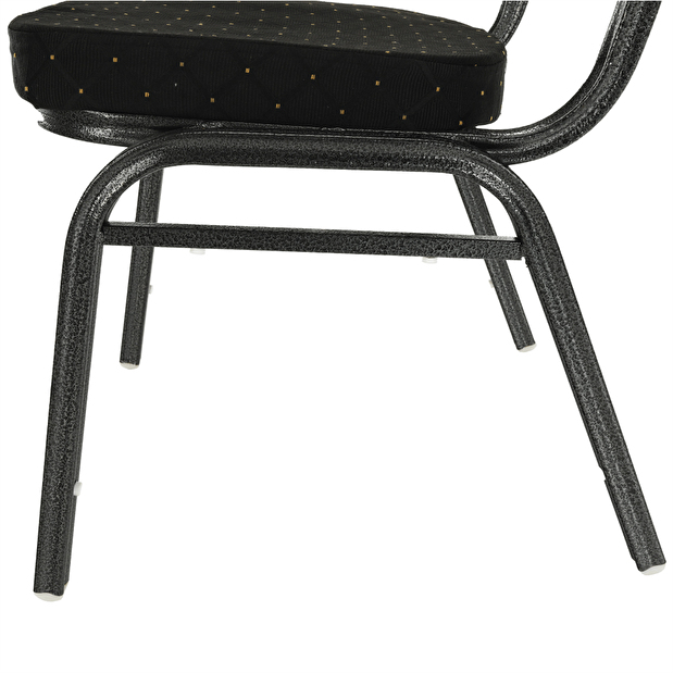 Blagovaonska stolica (2 kom.) Jarvis (crna) *rasprodaja 