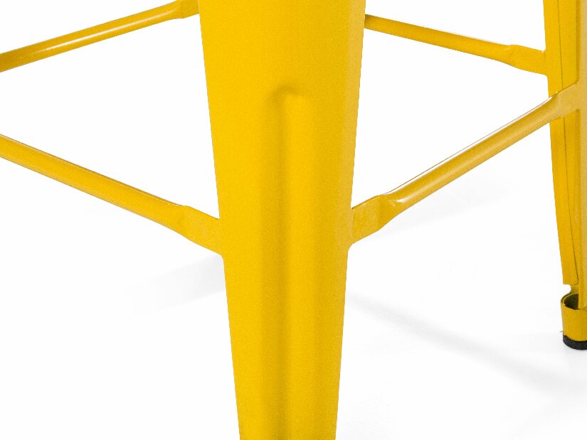 Set barskih stolica 2 kom. 76cm Cabriot (žuta) 