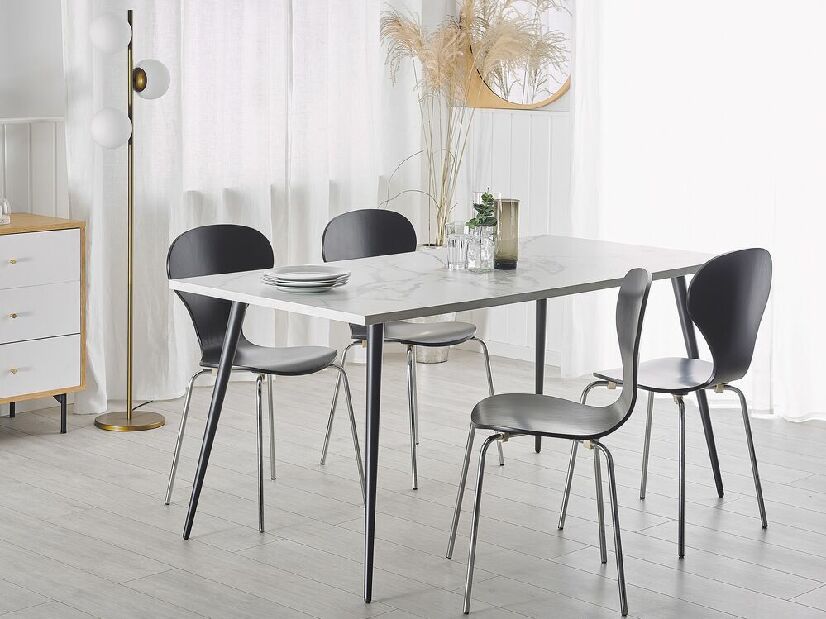 Blagovaonski stol- SENTRO (bijela) (za 6 osoba)