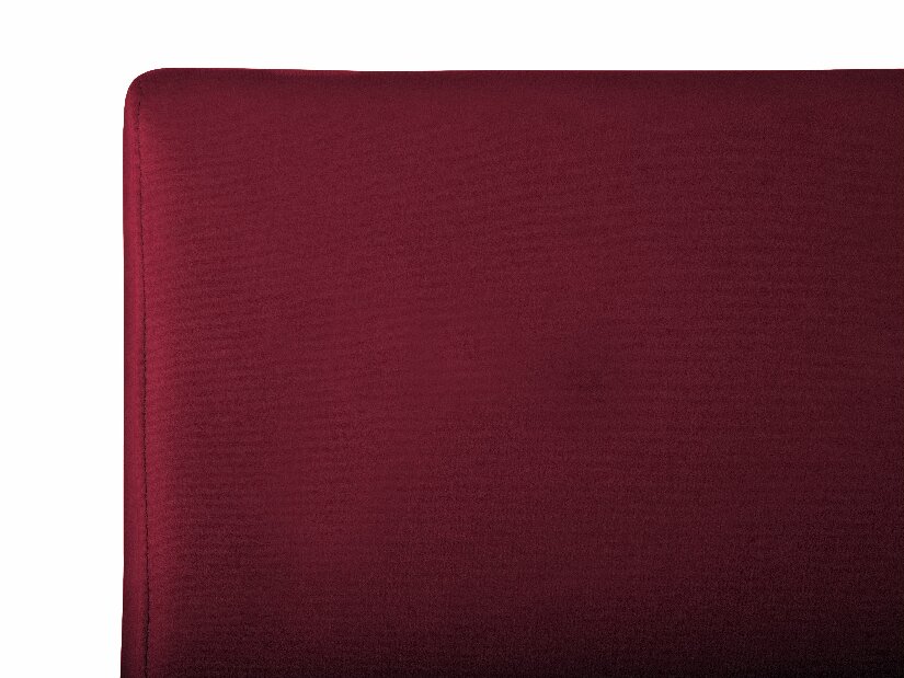 Bračni krevet 180 cm LOMA (s podnicom) (crvena)