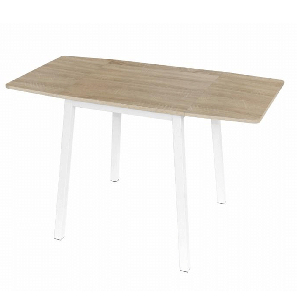 Blagovaonski stol Mizar (za 4 osobe) (hrast sonoma + bijela) *rasprodaja