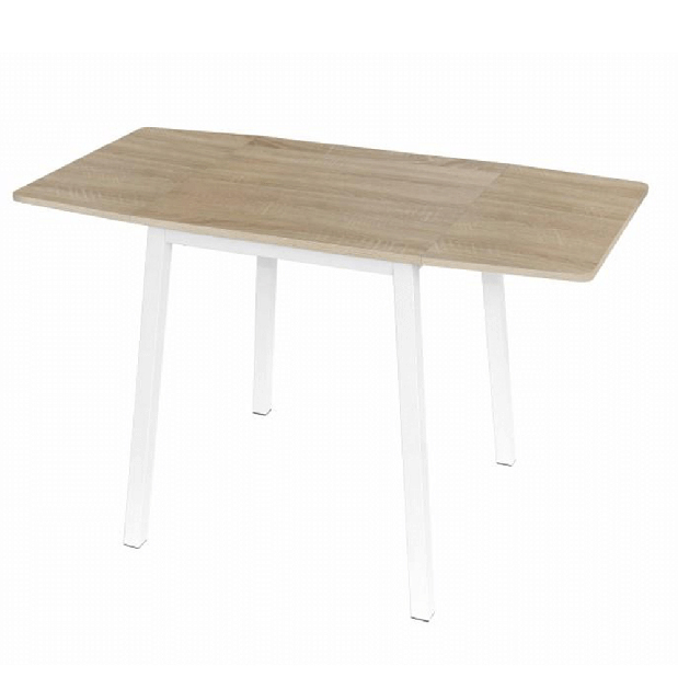 Blagovaonski stol Mizar (za 4 osobe) (hrast sonoma + bijela) *rasprodaja