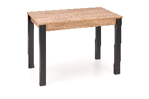 Blagovaonski stol- Gisel (hrast wotan + crna)
