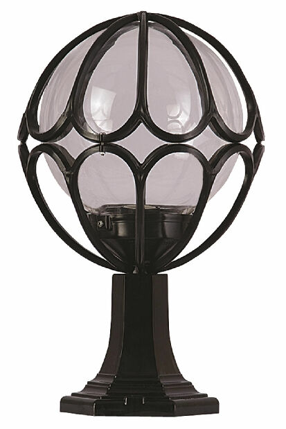 Vanjska zidna svjetiljka Domanic (crna)