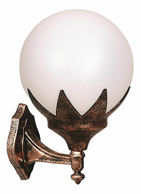 Vanjska zidna svjetiljka Bianca (smeđa)