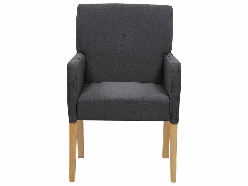 Blagovaonska stolica ROCKY (tekstil) (siva)