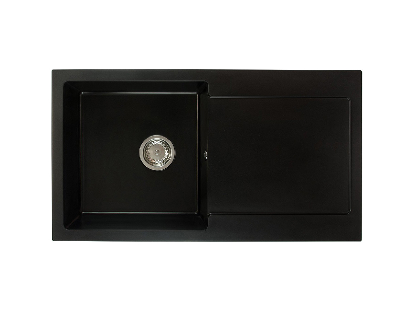 Kuhinjski sudoper Adaxa (crna) (sa 3 otvora za baterije) (D)