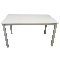 Blagovaonski stol 110 cm Astre (bijela)